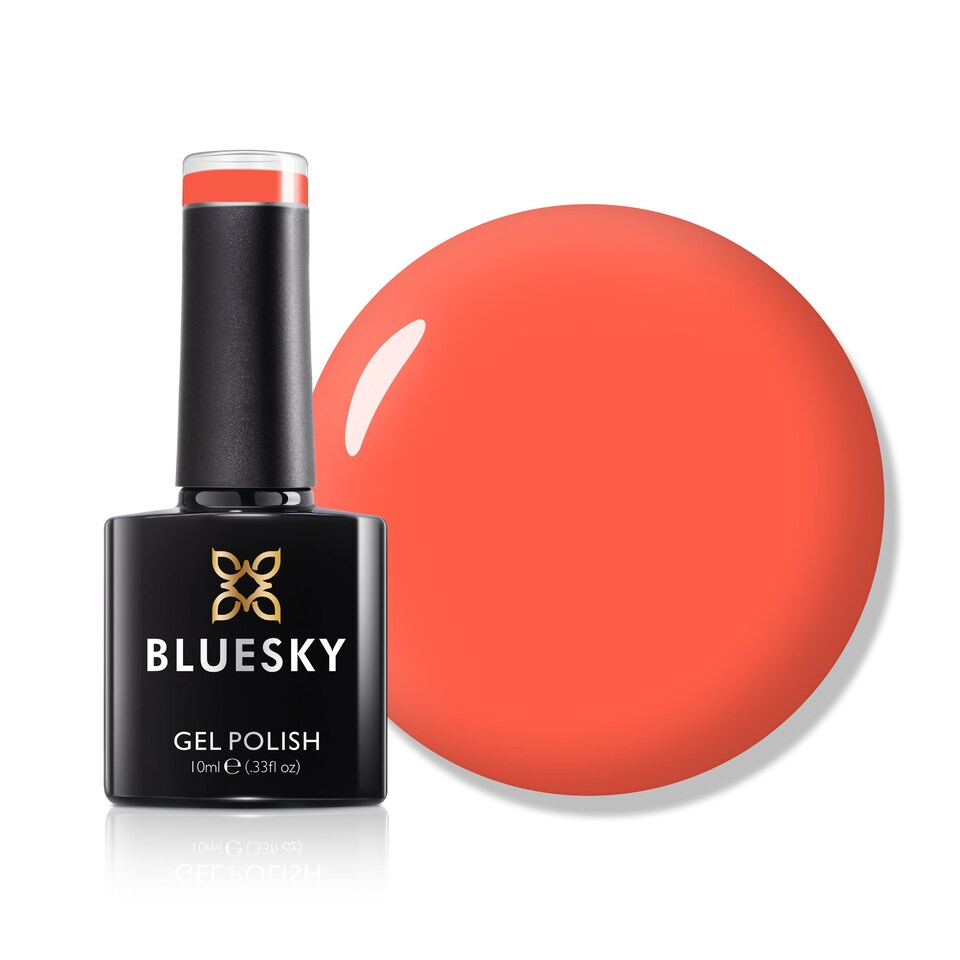 Bluesky Orange Gel Polish - Sunset Orange 10ml | Orange | Sunset Orange