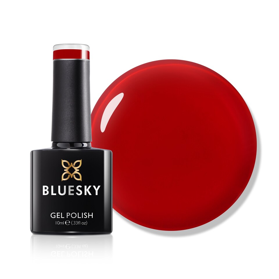 Bluesky Red Gel Polish - Passionate Red 10ml