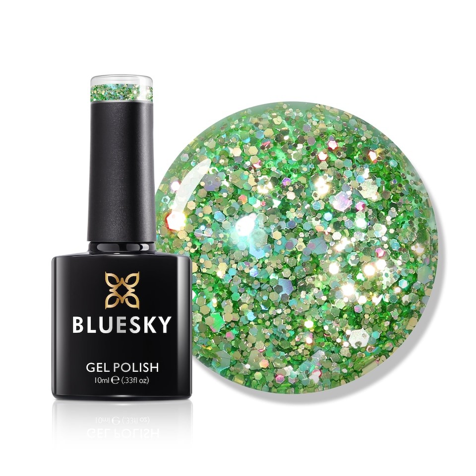 Bluesky Sparkle Gel Polish