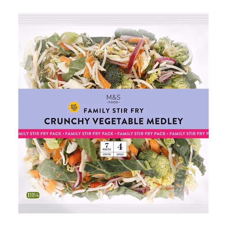 M&S Family Vegetable Stir Fry