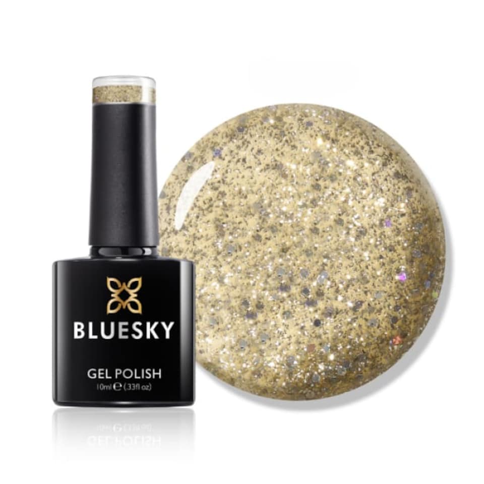 Bluesky Gold Gel Polish - Champagne Fizz 10ml