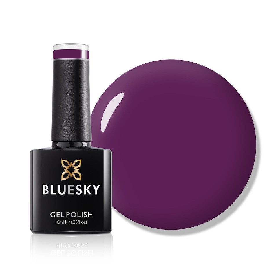 Bluesky Purple Gel Polish - Mahogany 10ml