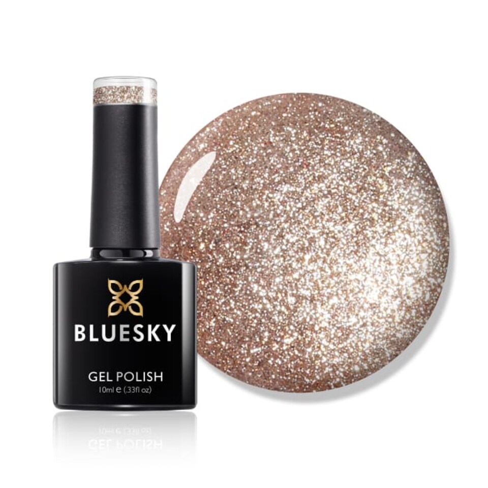 Bluesky Gold Gel Polish - Rose Gold 10ml