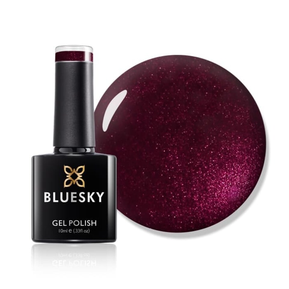 Bluesky Red Gel Polish - Dark Lava 10ml