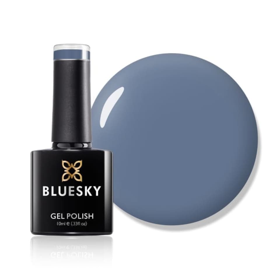 Bluesky Blue Gel Polish - Grey Shadow 10ml