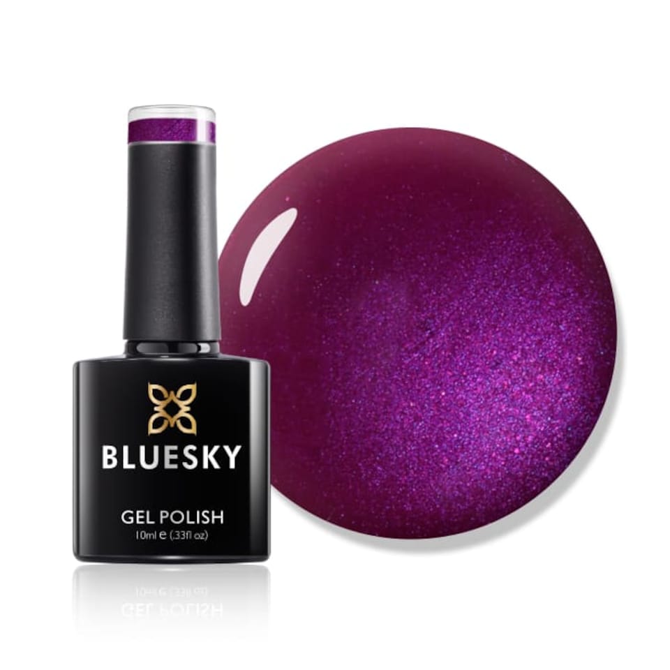 Bluesky Purple Gel Polish - Light Sky Night 10ml