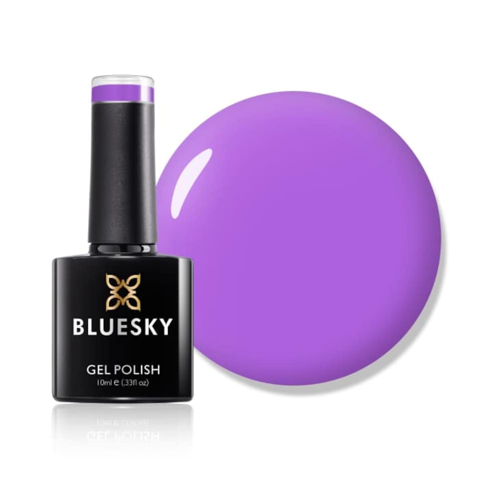 Bluesky Purple Gel Polish - Lilac Dust 10ml