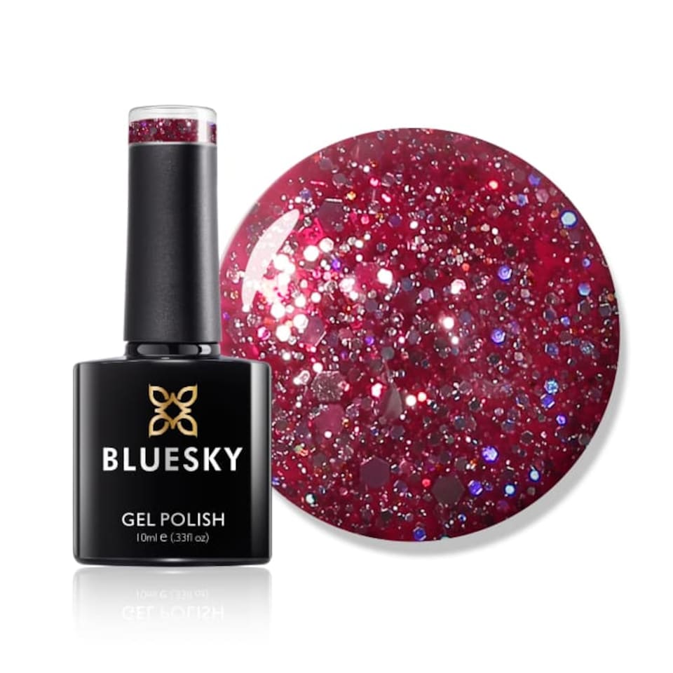 Bluesky Red Gel Polish - Merlot Red 10ml