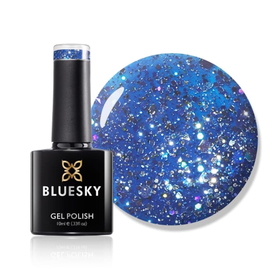 Bluesky Blue Gel Polish - Midnight Blue 10ml