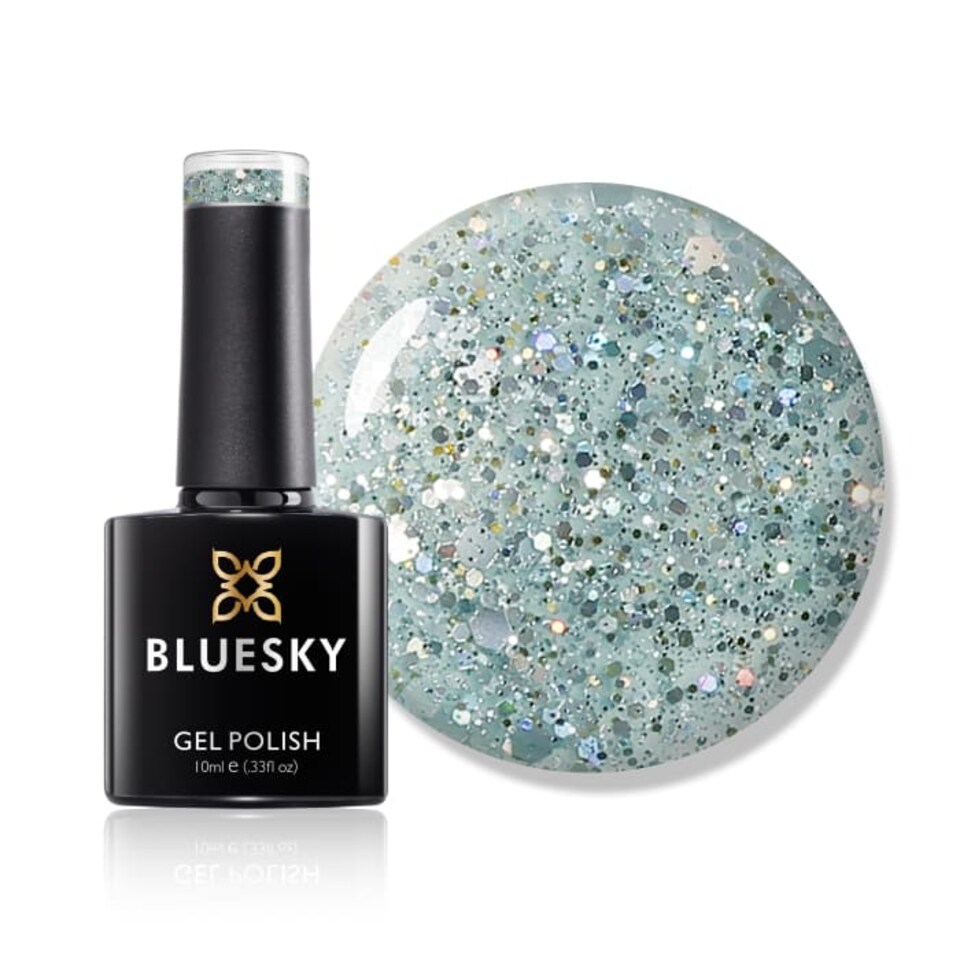 Bluesky Blue Gel Polish - Dazzling 10ml