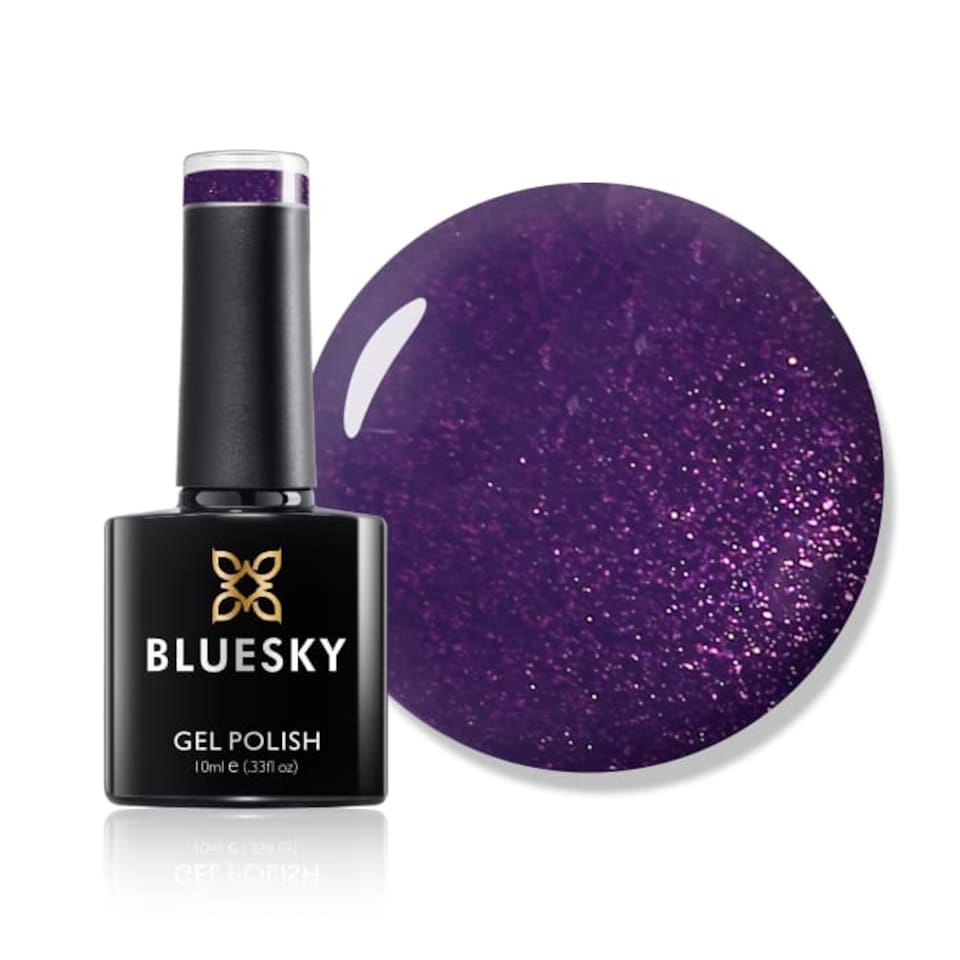 Bluesky Purple Gel Polish - Plum Shine 10ml