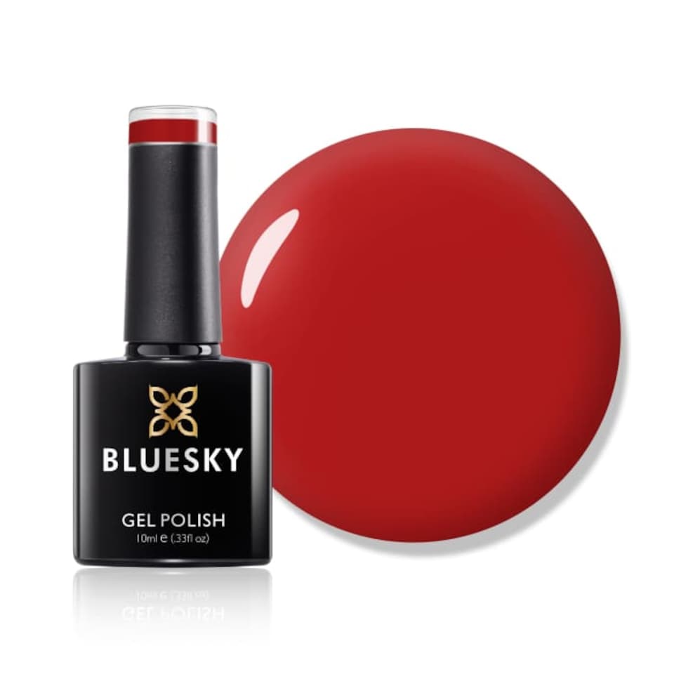 Bluesky Red Gel Polish - Festive Red 10ml