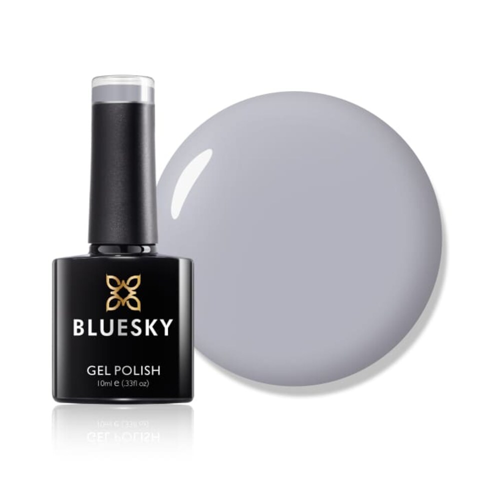 Bluesky Grey Gel Polish - Quiet Grey 10ml
