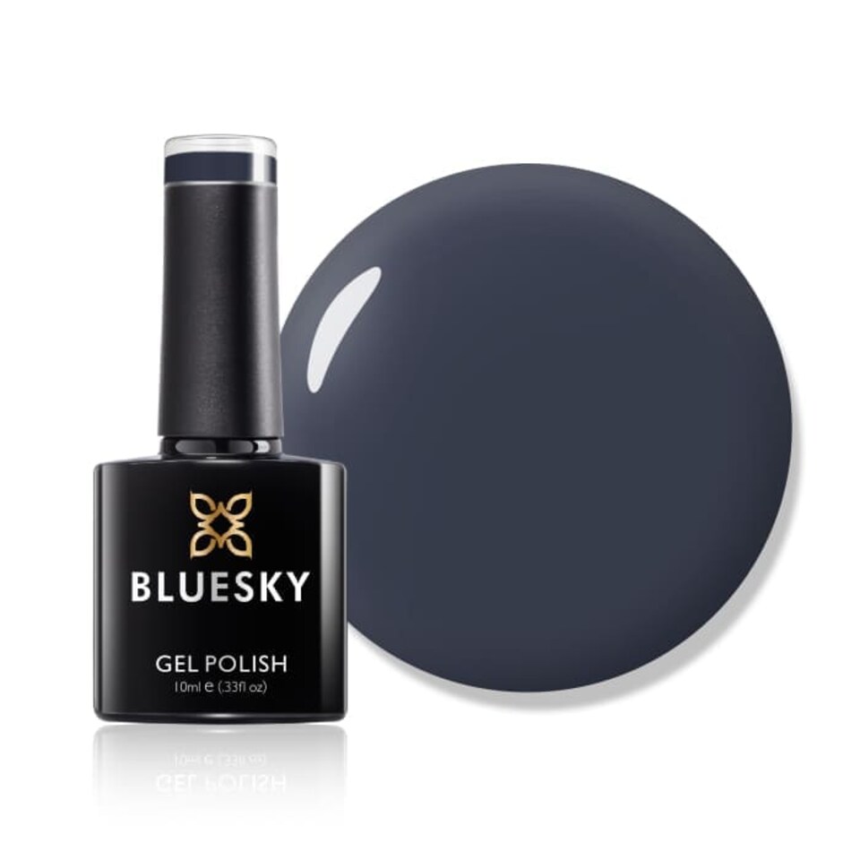 Bluesky Grey Gel Polish - Asphalt 10ml