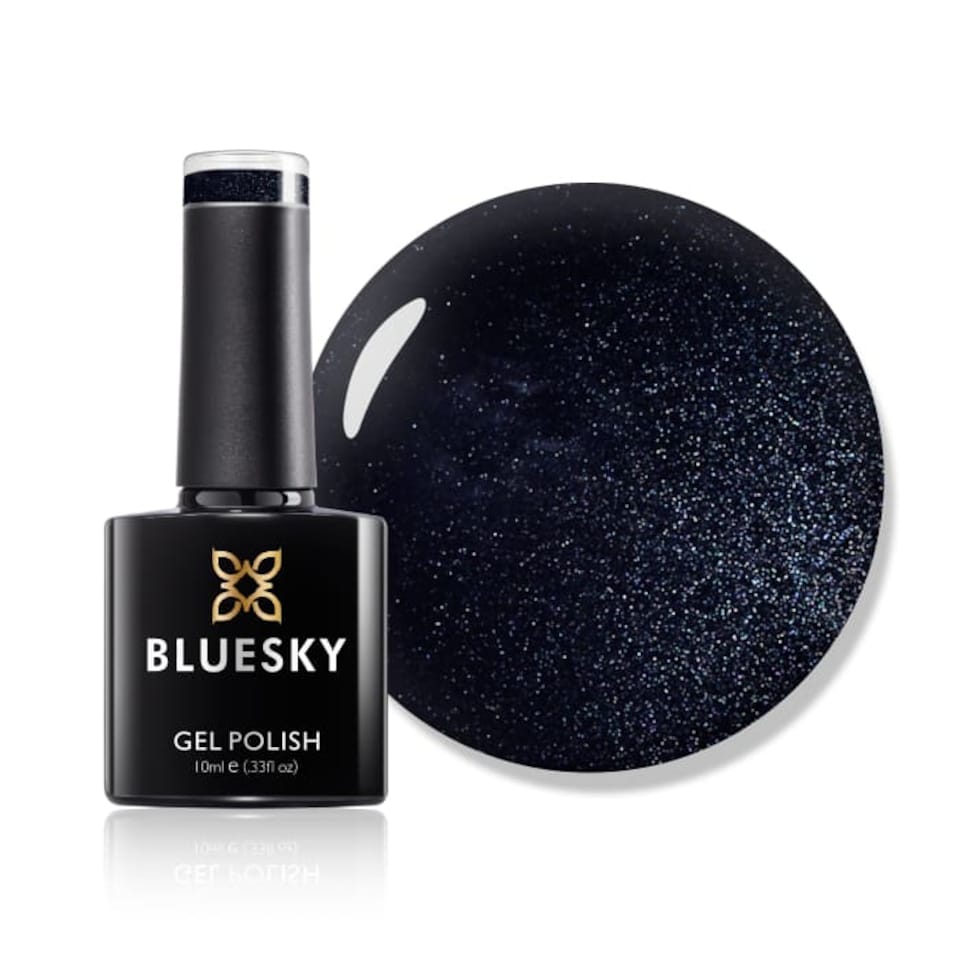 Bluesky Black Gel Polish - Overtly Onyx 10ml