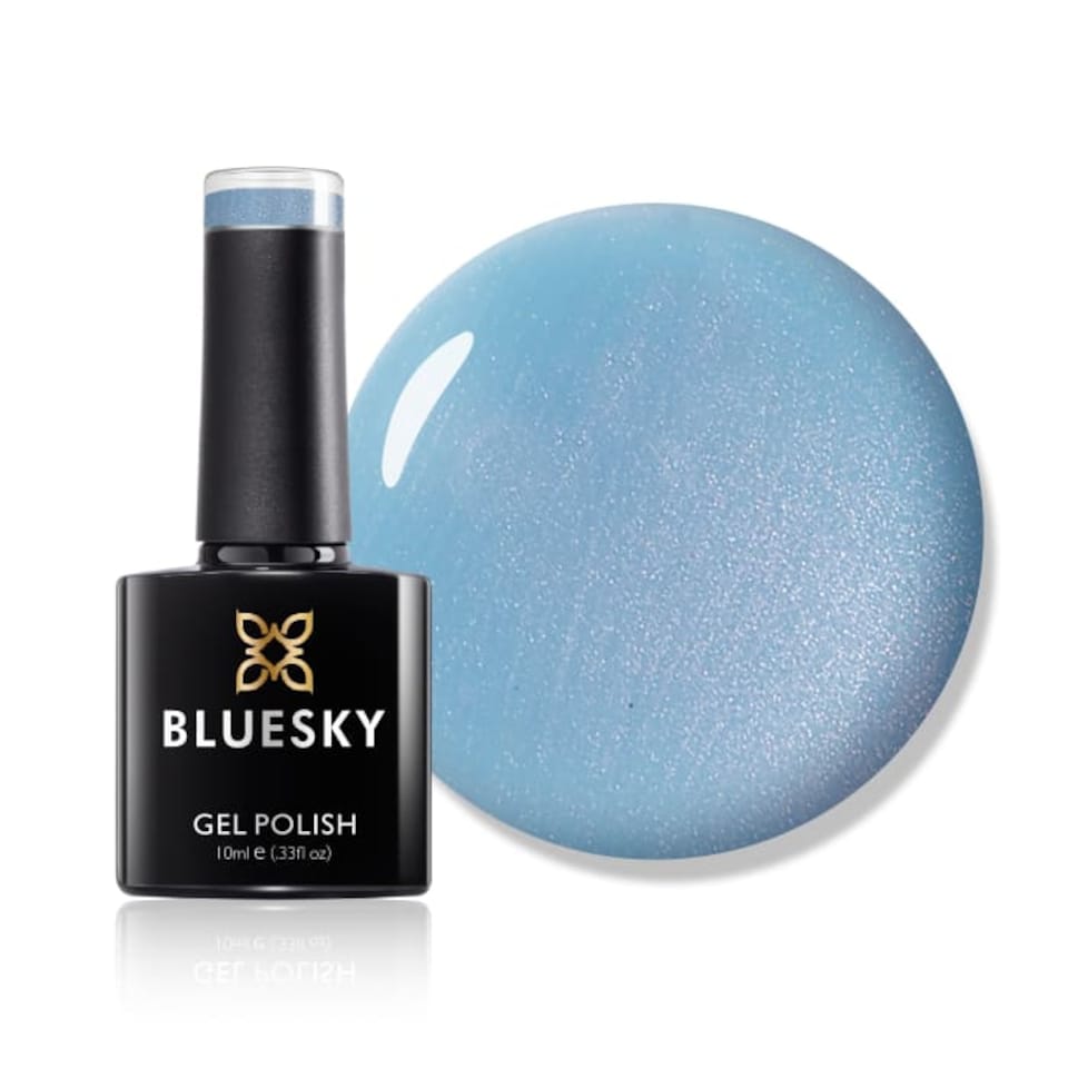 Bluesky Blue Gel Polish - Azure Wish 10ml