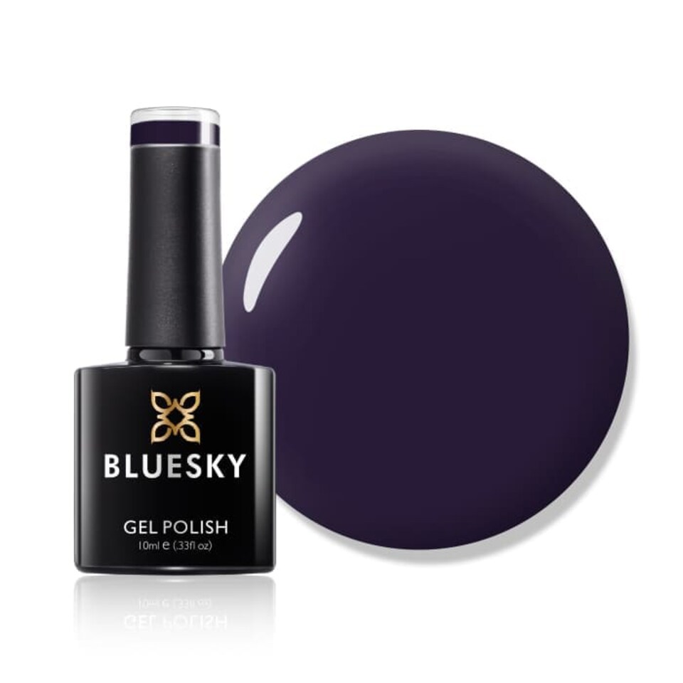 Bluesky Purple Gel Polish - Dark Dhalia 10ml