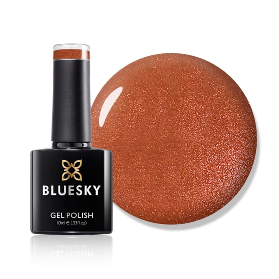 Bluesky Orange Gel Polish - Fine Vermilion 10ml