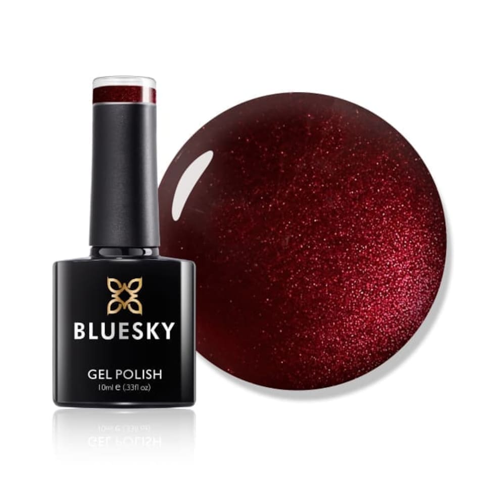 Bluesky Red Gel Polish - Crimson Sash 10ml