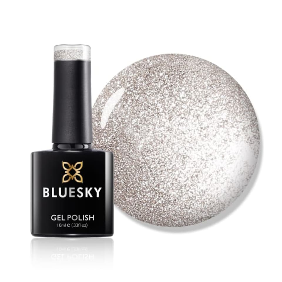 Bluesky Silver Gel Polish - Safety Pin 10ml