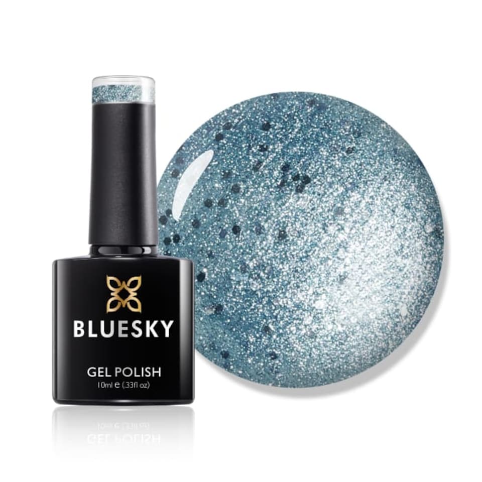 Bluesky Blue Gel Polish - Glacial Mist 10ml