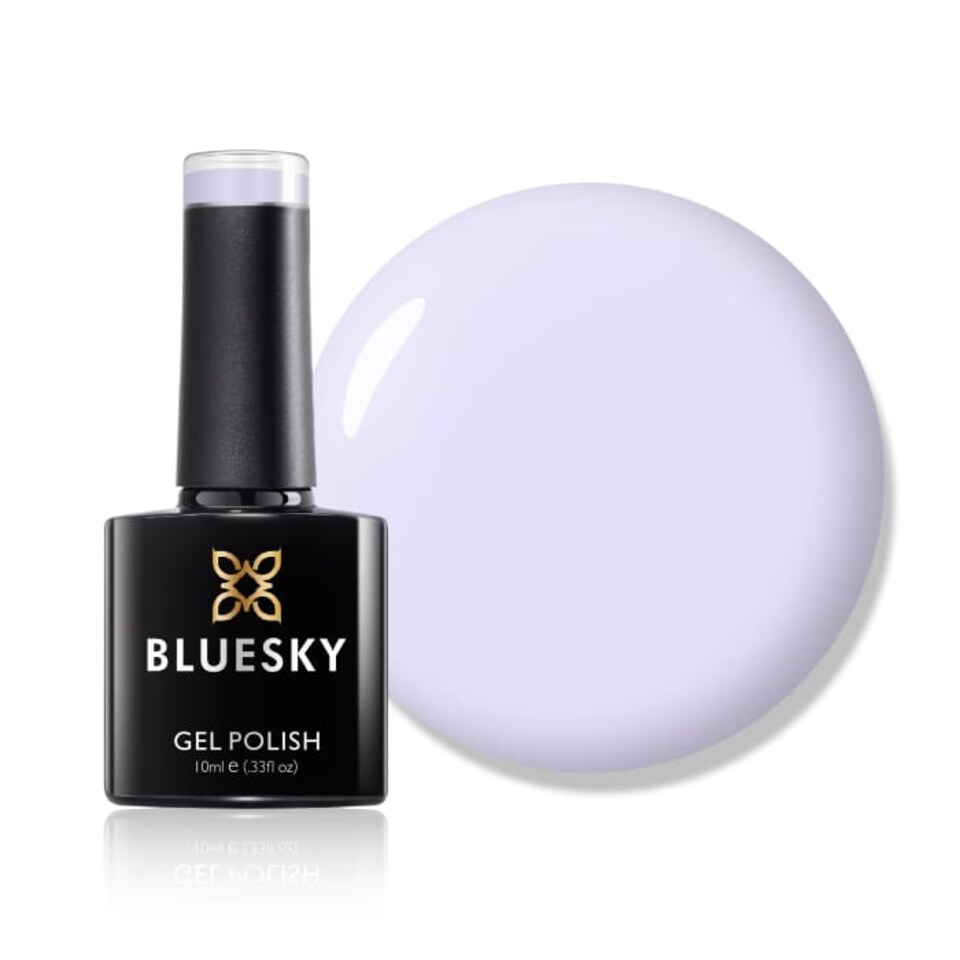 Bluesky Purple Gel Polish - Soft Fabric 10ml