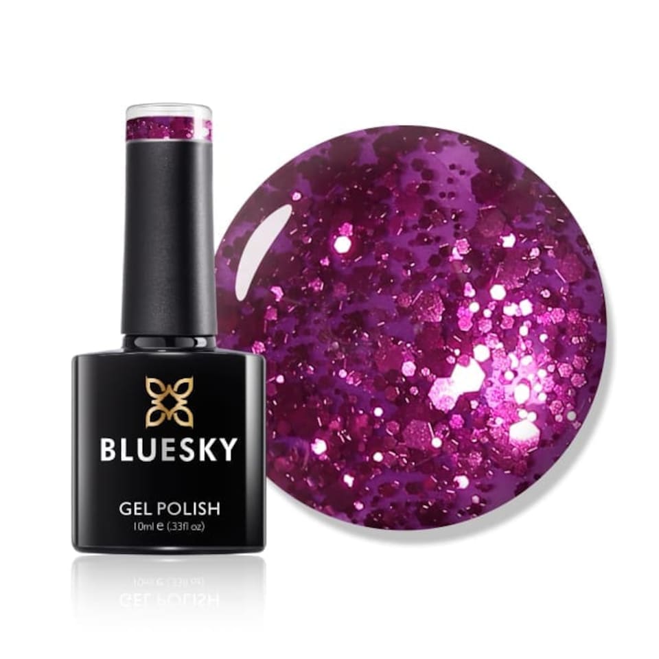 Bluesky Purple Gel Polish - Secret Santa 10ml