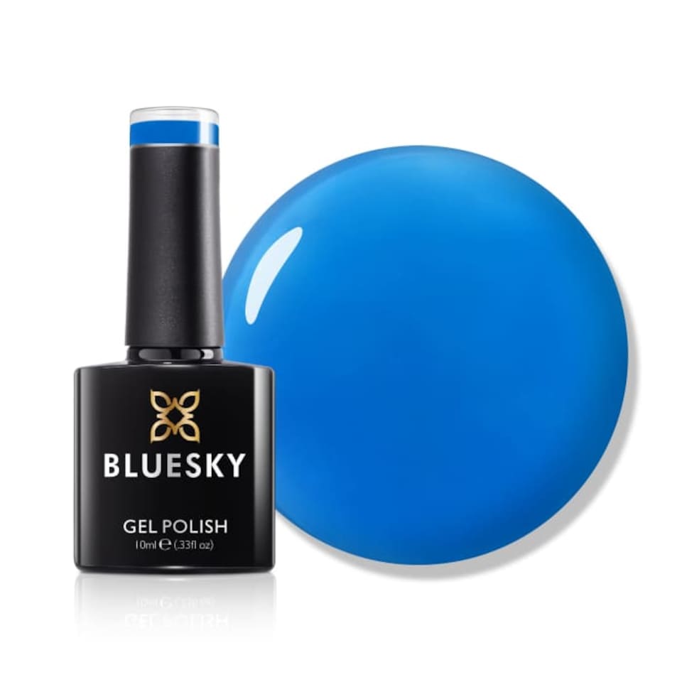 Bluesky Blue Gel Polish - Neon Blue 10ml