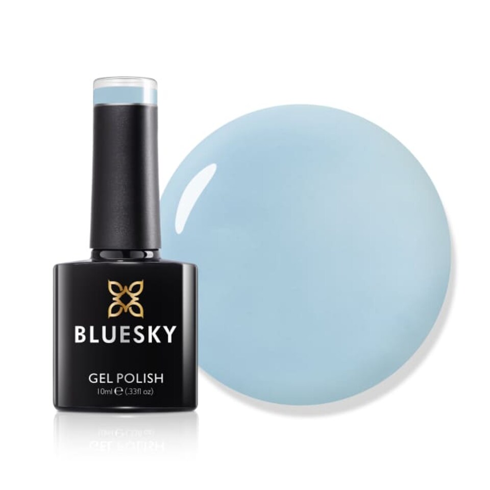 Bluesky Blue Gel Polish - Dolphin Sky 10ml