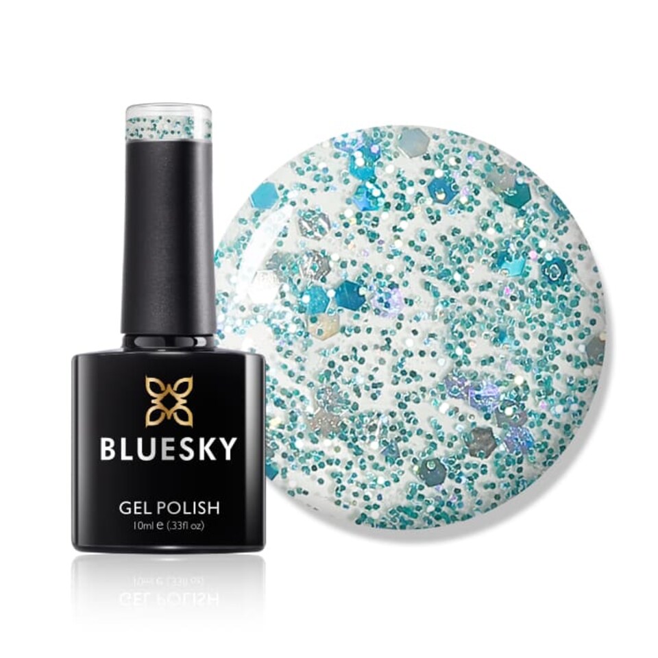 Bluesky Blue Gel Polish - Aqua 10ml