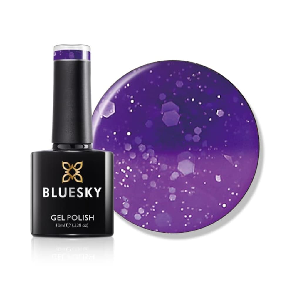 Bluesky Purple Gel Polish - Paradise 10ml