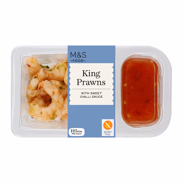 M&S Marinated King Prawns
