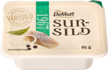 Delikat Sursild Kuvert 65g