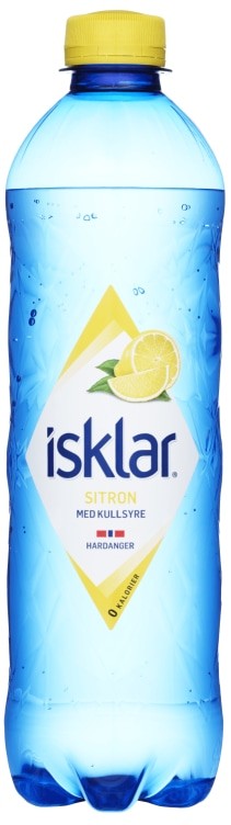 Isklar Sparkling Sitron 0,5l