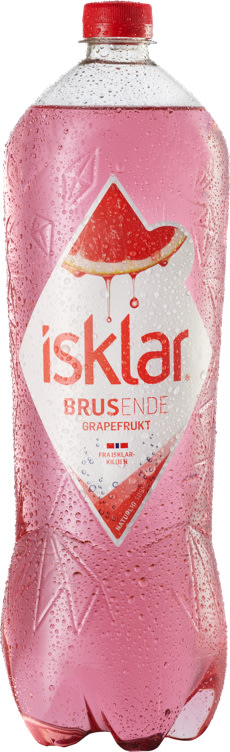 Isklar Sparkling Brusende Grapefrukt 1,5l