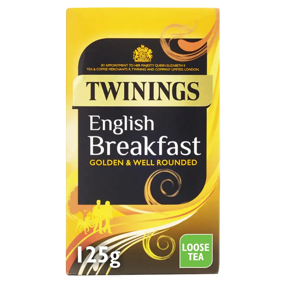 Twinings English Breakfast Leaf Tea 125G