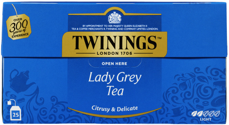 Lady Grey Tea 25pos Twinings
