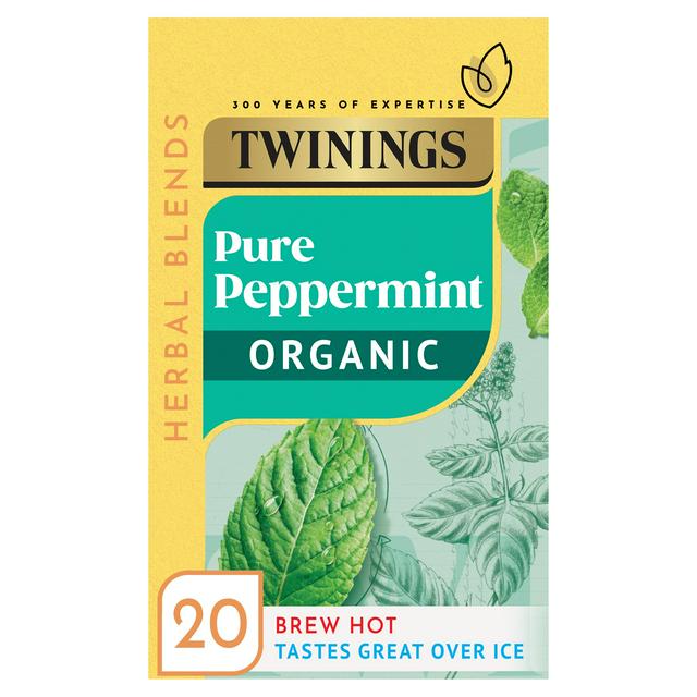 Twinings Organic Pure Peppermint Tea Bags 40g x20