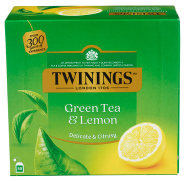 Twinings Grønn Te Sitron 10x50bg