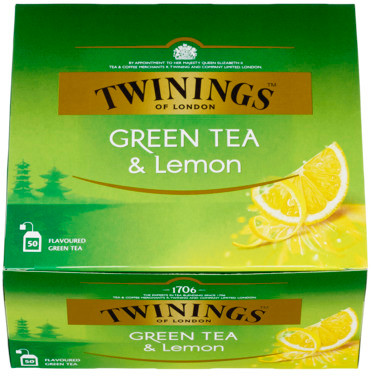 Twinings Grønn Te Sitron 10x50bg