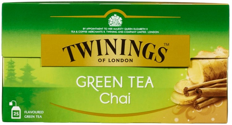 Grønn Te Chai 25pos Twinings
