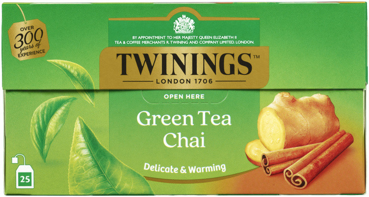 Grønn Te Chai 25pos Twinings
