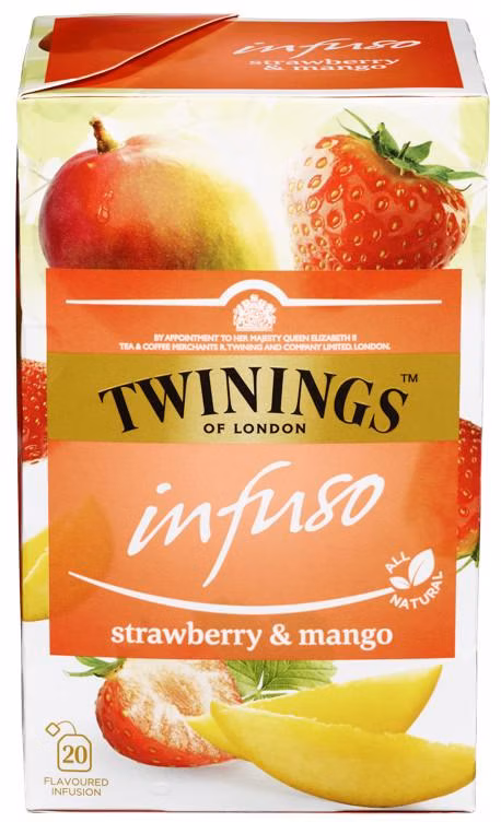 Strawberry & Mango-te Infuso, 20 stk