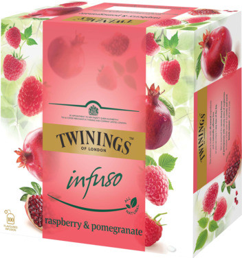 Twinings Infuso Raspberry&Pomegranate 4x100bg