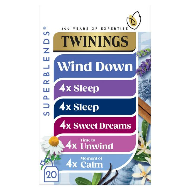Twinings Superblends Wind Down Collection 33.2g x20