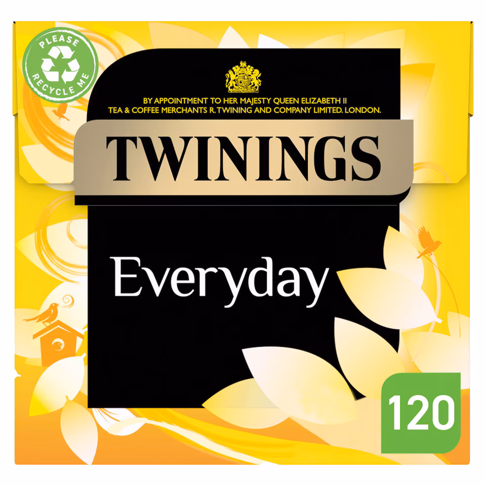 Twinings Everyday 120 Tea Bags 348g