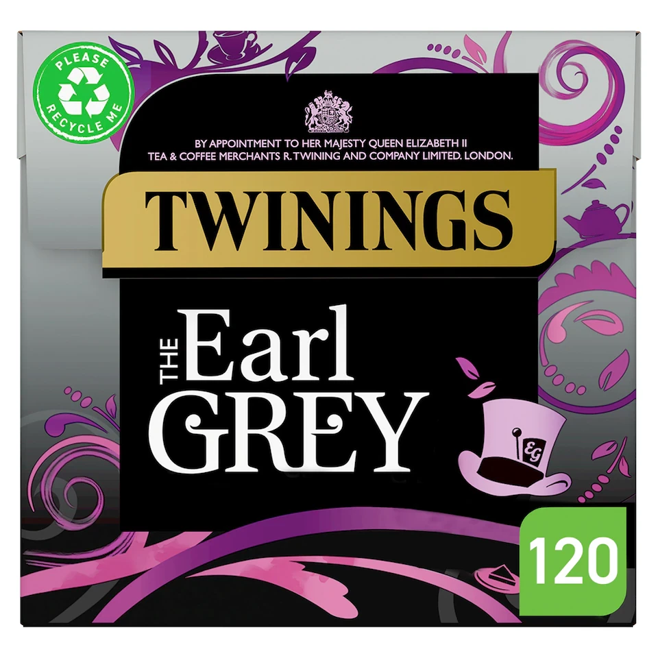 Twinings Earl Grey 120 Tea Bags 300g
