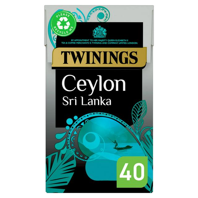 Twinings Ceylon Tea Bags x40 100g