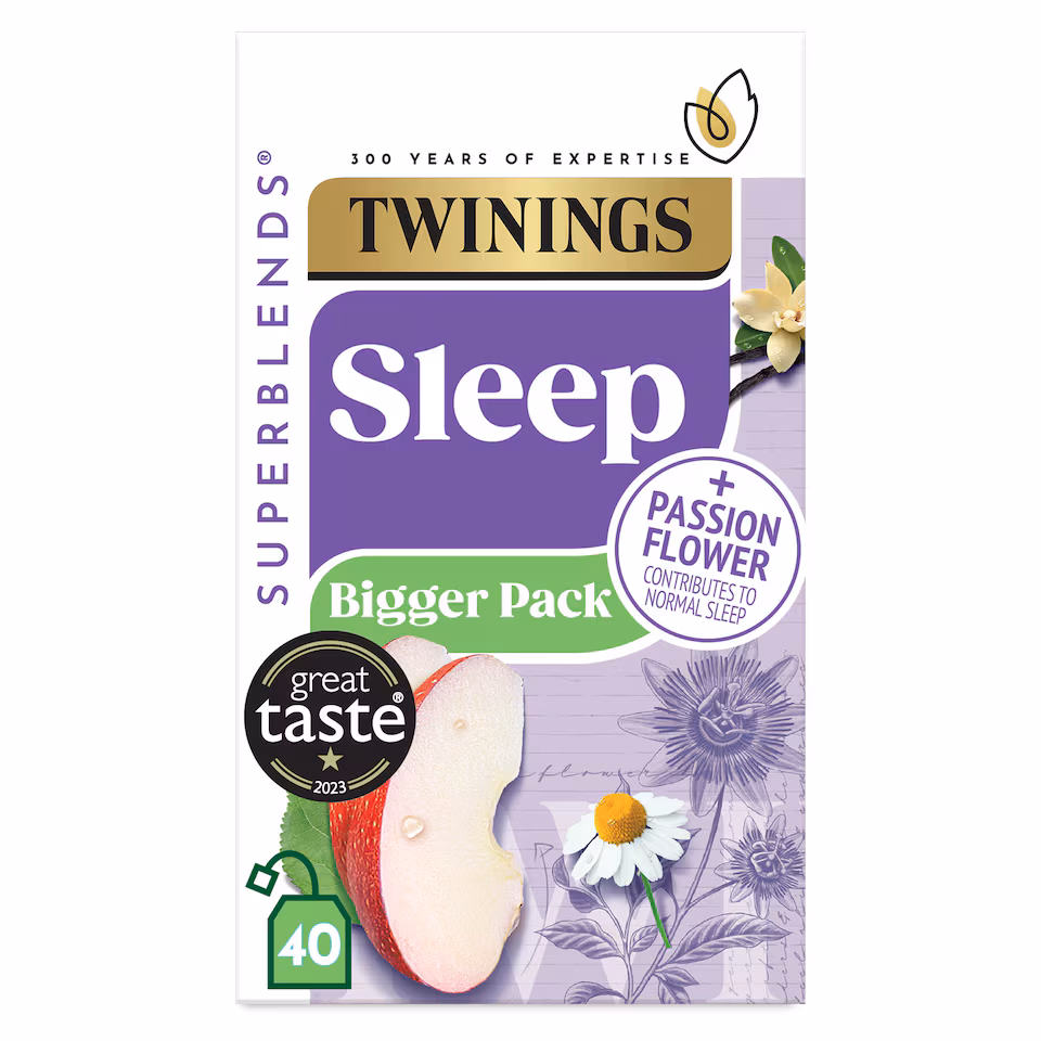 Twinings Sprbds Sleep Spiced Apple 40 Teabags 60G