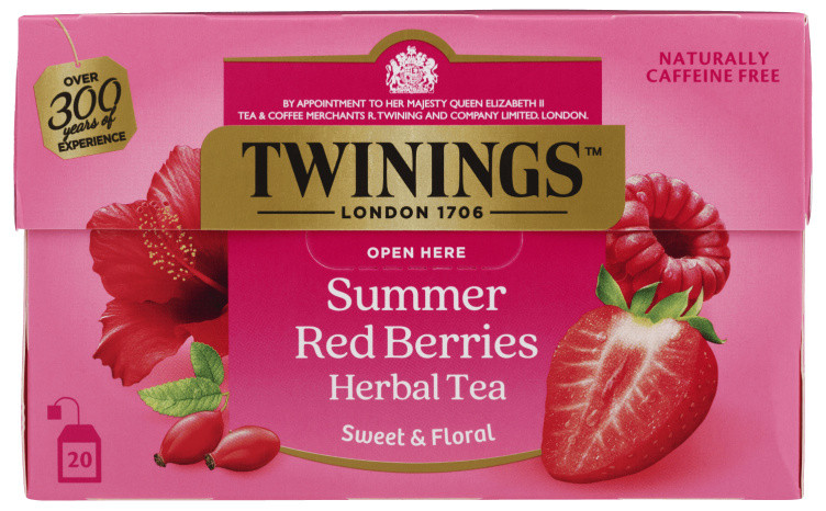 Summer Red Berries 20pos Twinings